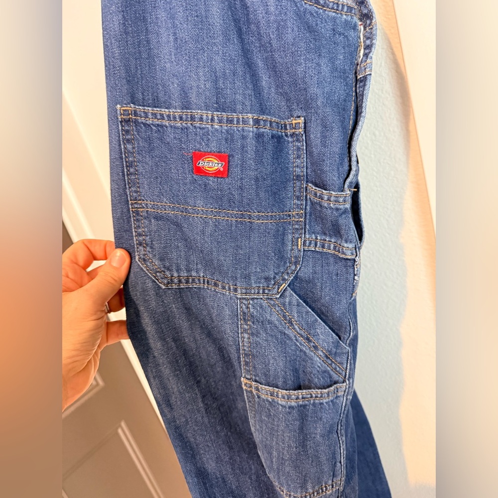 Dickies Blue Denim Overalls - Picture 9 of 9